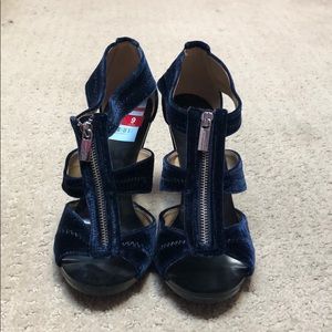 High heel shoes